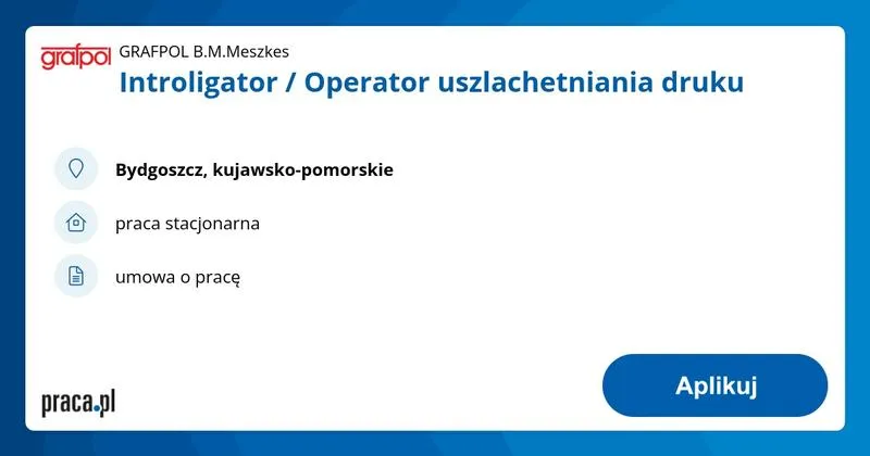 Zarobki operatora maszyn